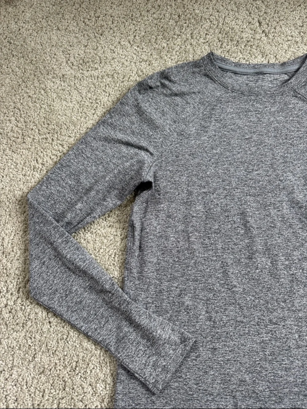 LULULEMON Grey Long Sleeve Top 4/XS